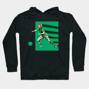 Denise O' Sullivan Ireland Womens National Team Football Artwork Hoodie